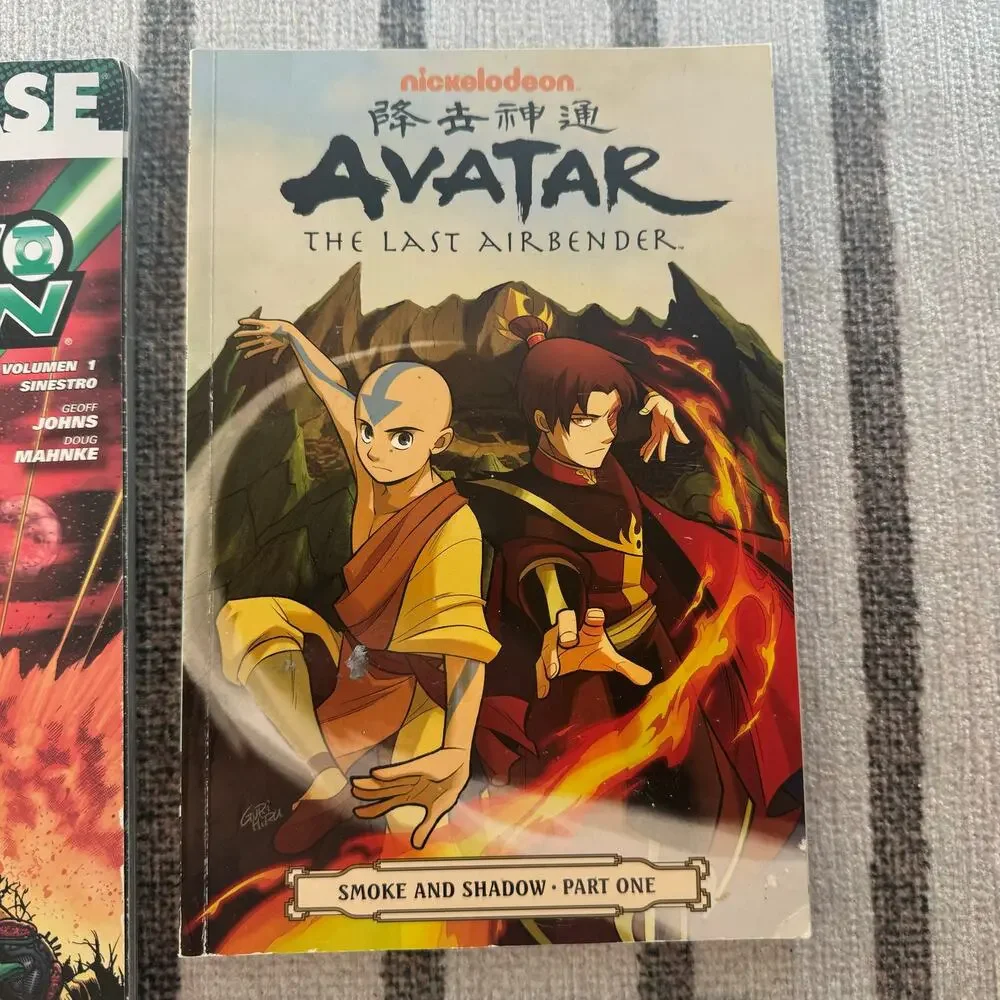 Comic Book Bundle, Green Lantern, Avatar, Fangbone, Cardboard Kingdom (4)
